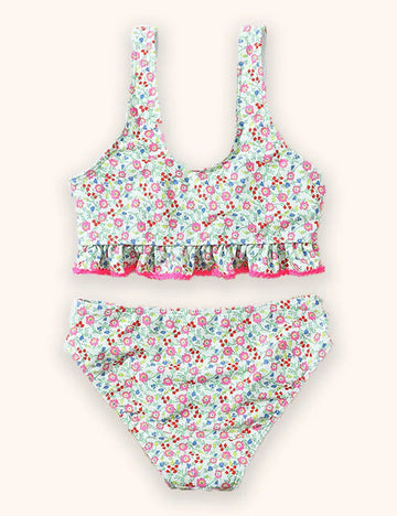 Floral Printed Bikini Swimsuit